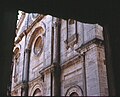 Vista parcial del Duomo desde la entrada al Palazzo Piccolomini.