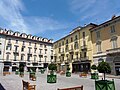 Piazza Ferruccio Nazionale, Ivrea, Piemonte, Italia