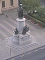 Statue of Edward VII in front of the Institute Building