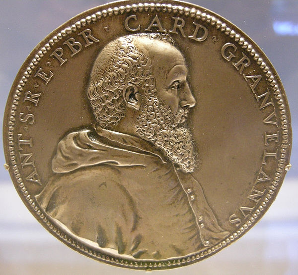 Medal of the cardinal by Jacques Jonghelinck