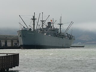 SS <i>Jeremiah OBrien</i> US military ship from World War II, today on display in San Francisco