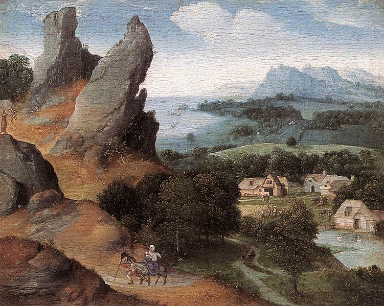 File:Joachim Patinir - Landscape with the Flight into Egypt - WGA17093.jpg