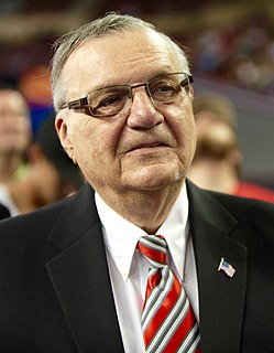 Joe Arpaio former Maricopa County Sheriff