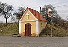 Čeština: Zvláštní kaple v Rozněvicích, části Křelovic English: Chapel in Rozněvice, part of Křelovice, Czech Republic.