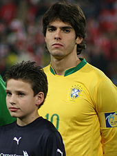 Kaká with Brazil