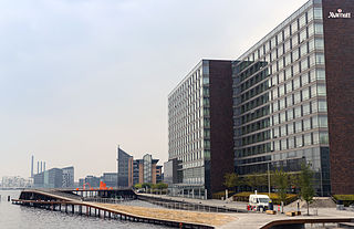 Kalvebod Brygge street in Copenhagen