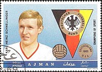 Karl-Heinz Schnellinger 1969 Ajman stamp.jpg