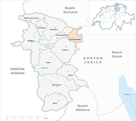 Mappa di Oberengstringen