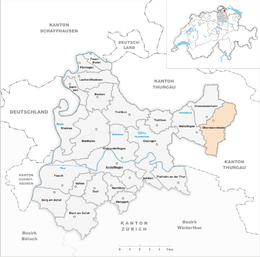 Oberstammheim - Localizazion