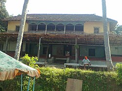 Ruined facade of Katapady Beedu, the manor of the erstwhile Bunt rulers of Katapady