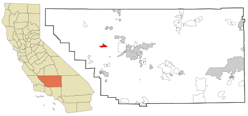 500px Kern County California Incorporated And Unincorporated Areas Buttonwillow Highlighted.svg 