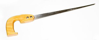 Keyhole saw narrow saw used for cutting curves
