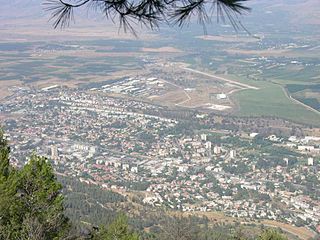 Kiryat Shmona City in Israel