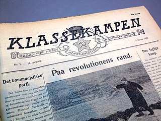 <i>Klassekampen</i> (1909–1940) Norwegian newspaper