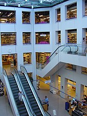 Copenhagen's main public library Koebenhavns Hovedbibliotek midterparti.JPG