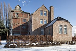 Blick auf eine alte Brauerei