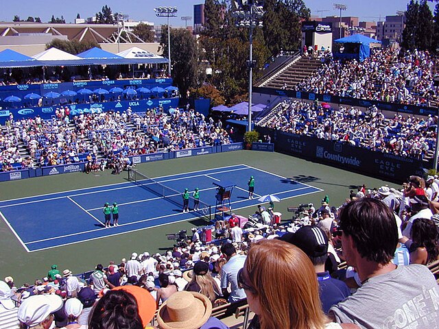 Straus Stadium at the L.A. Tennis Center, on the UCLA campus.