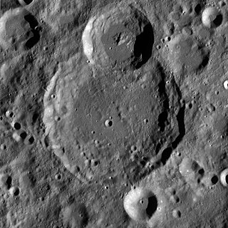 <span class="mw-page-title-main">Larmor (crater)</span> Crater on the Moon