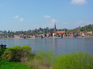 Lauenburg Town in Schleswig-Holstein, Germany