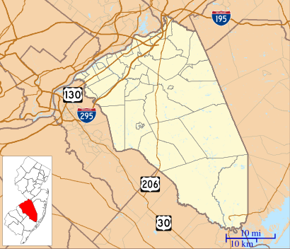 How to get to Burlington Township High School with public transit - About the place