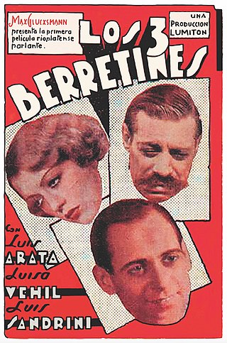 <i>Los tres berretines</i> 1933 Argentine film