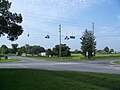 Intersection of County Road 25A and County Road 329.