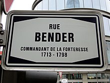 Luxembourg, rue Bender - nom de rue.JPG