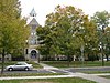 Lyceum Village Square And German Wallace College Lyceum Square Berea Ohio.JPG