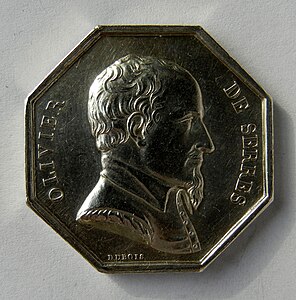 Société royale d'agriculture de Toulouse. 1825, médaille en argent, avers.