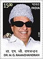 MG Ramachandran 2017 stamp of India.jpg