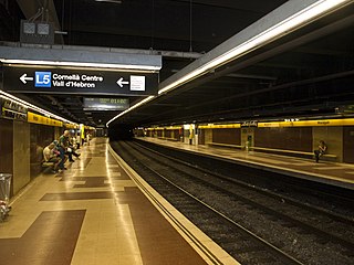 <span class="mw-page-title-main">Maragall (Barcelona Metro)</span> Metro station in Barcelona, Spain