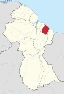 <span class="mw-page-title-main">Mahaica-Berbice</span> Region of Guyana