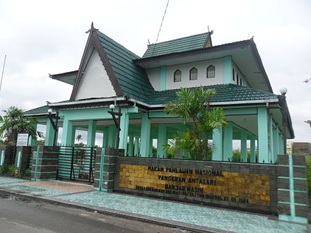 Antasari's burial site in Banjarmasin