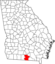 Map of Georgia highlighting Lowndes County.svg