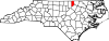 Map of North Carolina highlighting Vance County.svg
