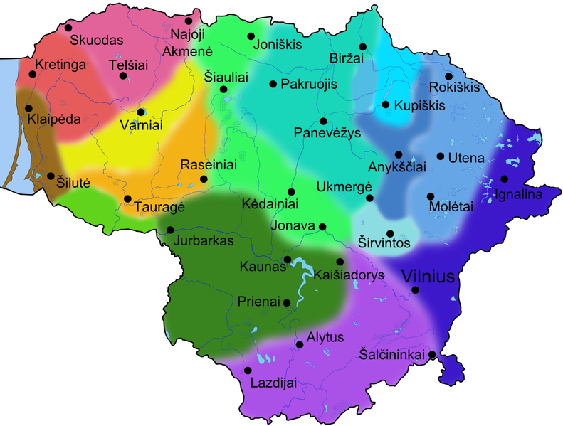 Fájl:Map of dialects of Lithuanian language.png