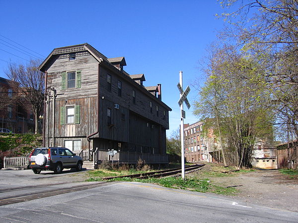 The former company headquarters at Matteawan in 2012