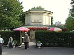 Café Meierei, formerly a water reservoir house