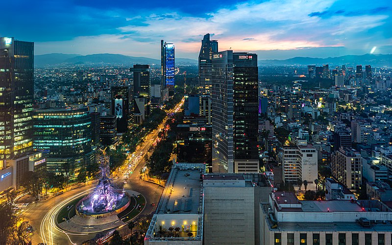 File:Mexico City Reforma Street.jpg