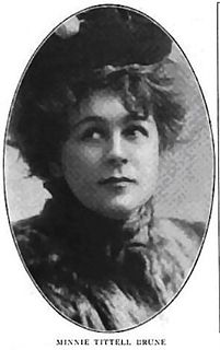 Minnie Tittell Brune Actress (1875–1974)