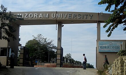 Mizoram Peace Accord was signed in June 1986. The Accord granted political freedoms by making Mizoram a full state of India, and included infrastructure provisions such as a High Court and establishment of Mizoram University (shown).[66]