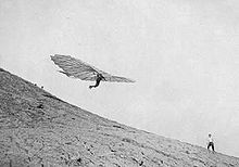 Engineer Otto Lilienthal, one of the forefathers of aviation. Germany, 1895. More otho flying.JPG