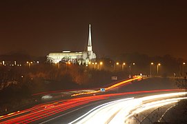 Temple image using long exposure, January 2006