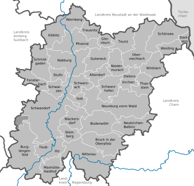 Landkreis Schwandorf: Geografie, Geschichte, Gemeinden und Orte