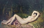 Calvet Chassériau Müzesi Théodore Bather uyuyor 1850.jpg