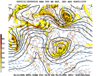 An example of an omega block over western North America in May 2006 NAM 500 MB.PNG
