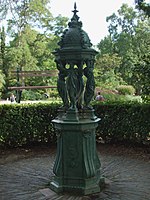 Fontaine Wallace, jardin des plantes