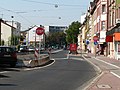 Zwischen der Mainzer Landstraße und der Ludwig-Scriba-Straße