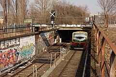 Zdjęcie LK6032 Nord-Süd-Tunnel–Schöneberg6033 Schöneberg–Wannsee6024 Wannsee–Potsdam6184 Gütergleis Zehlendorf–Wannsee