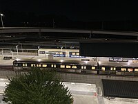 North Springs MARTA Station overlooking GA 400